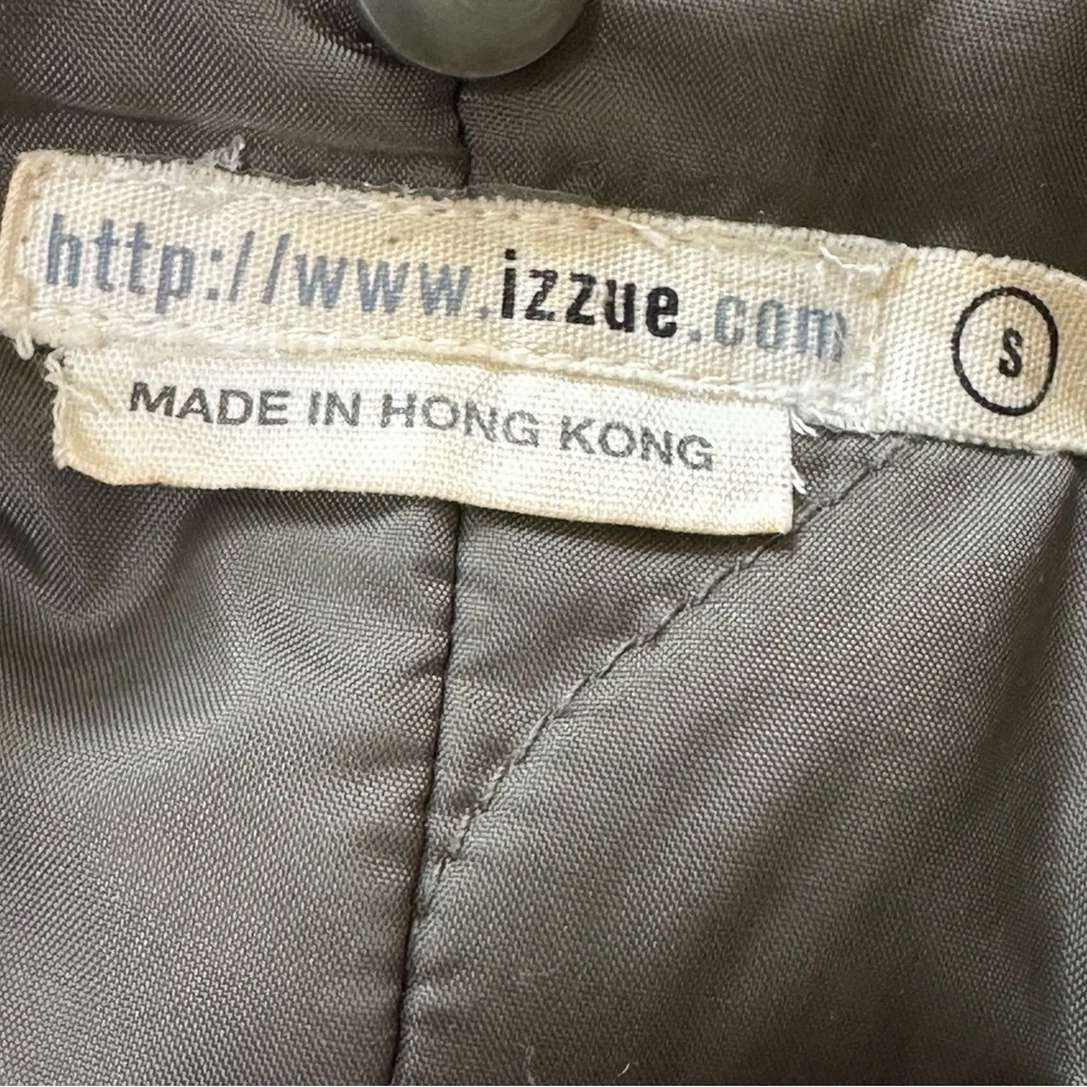 Women's Military Style Jacket in Green S - Picture 3 of 13